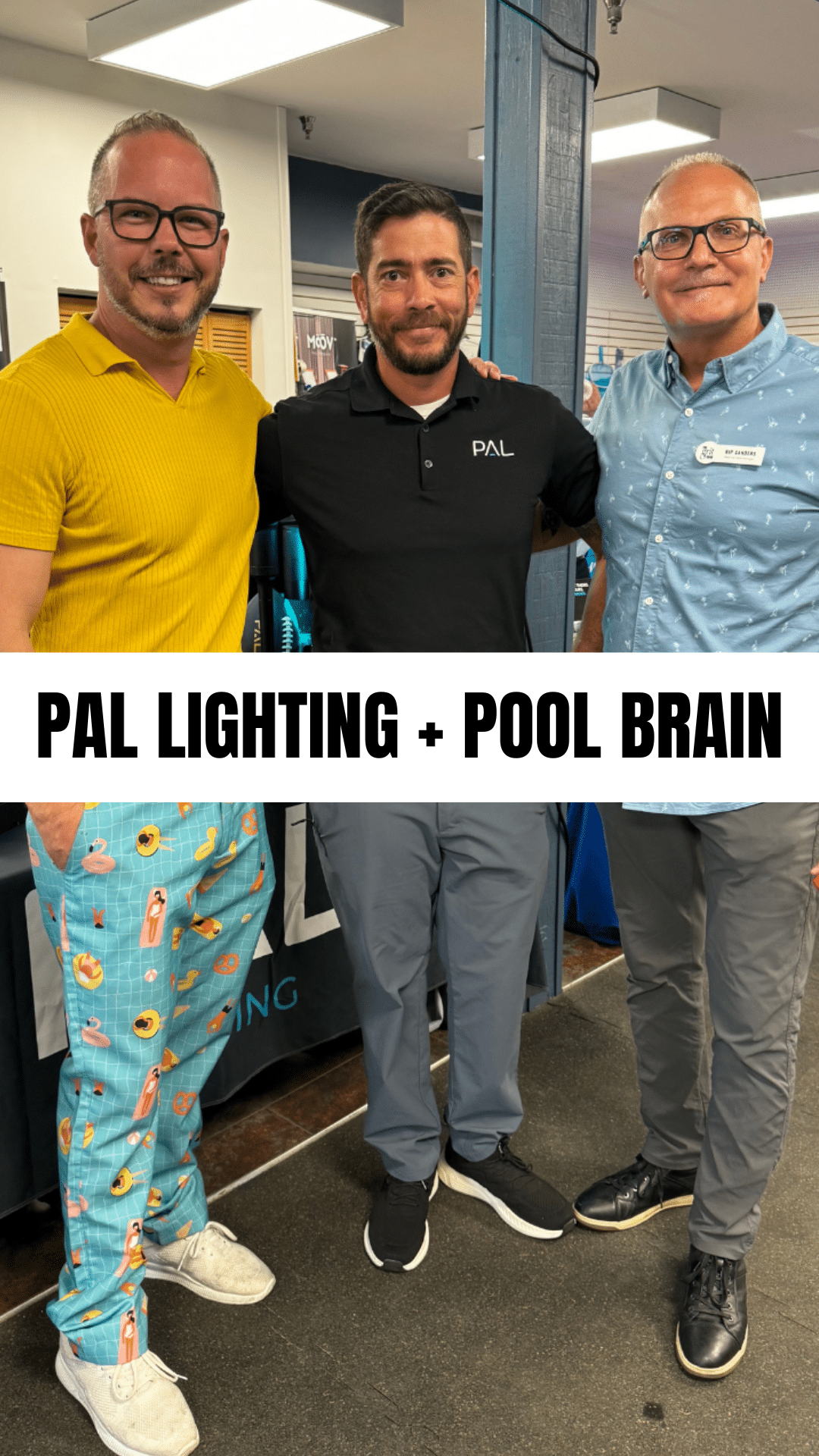 Pal Lighting and Pool Brain Shared testimonials about working with The Grit Game rep firm