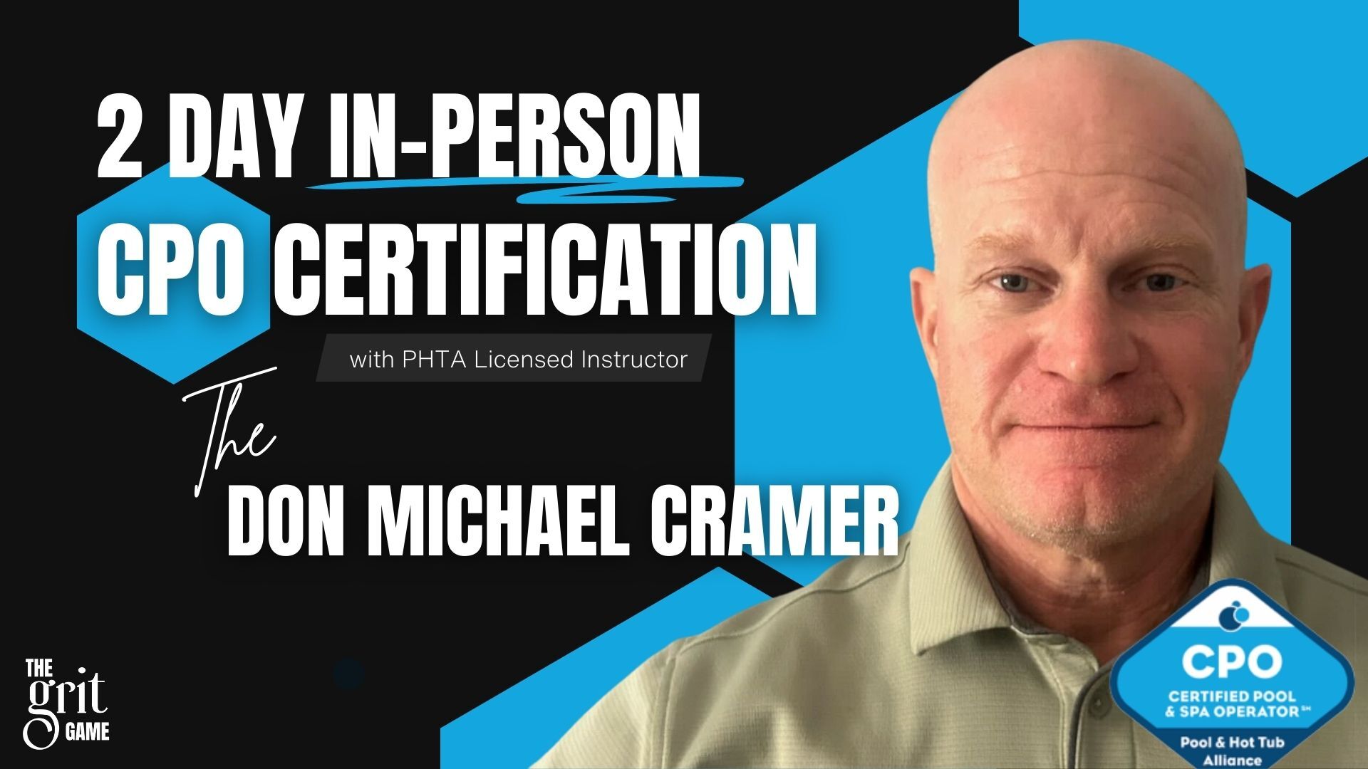 2 Day In Person CPO Classes The Grit Game Don Cramer