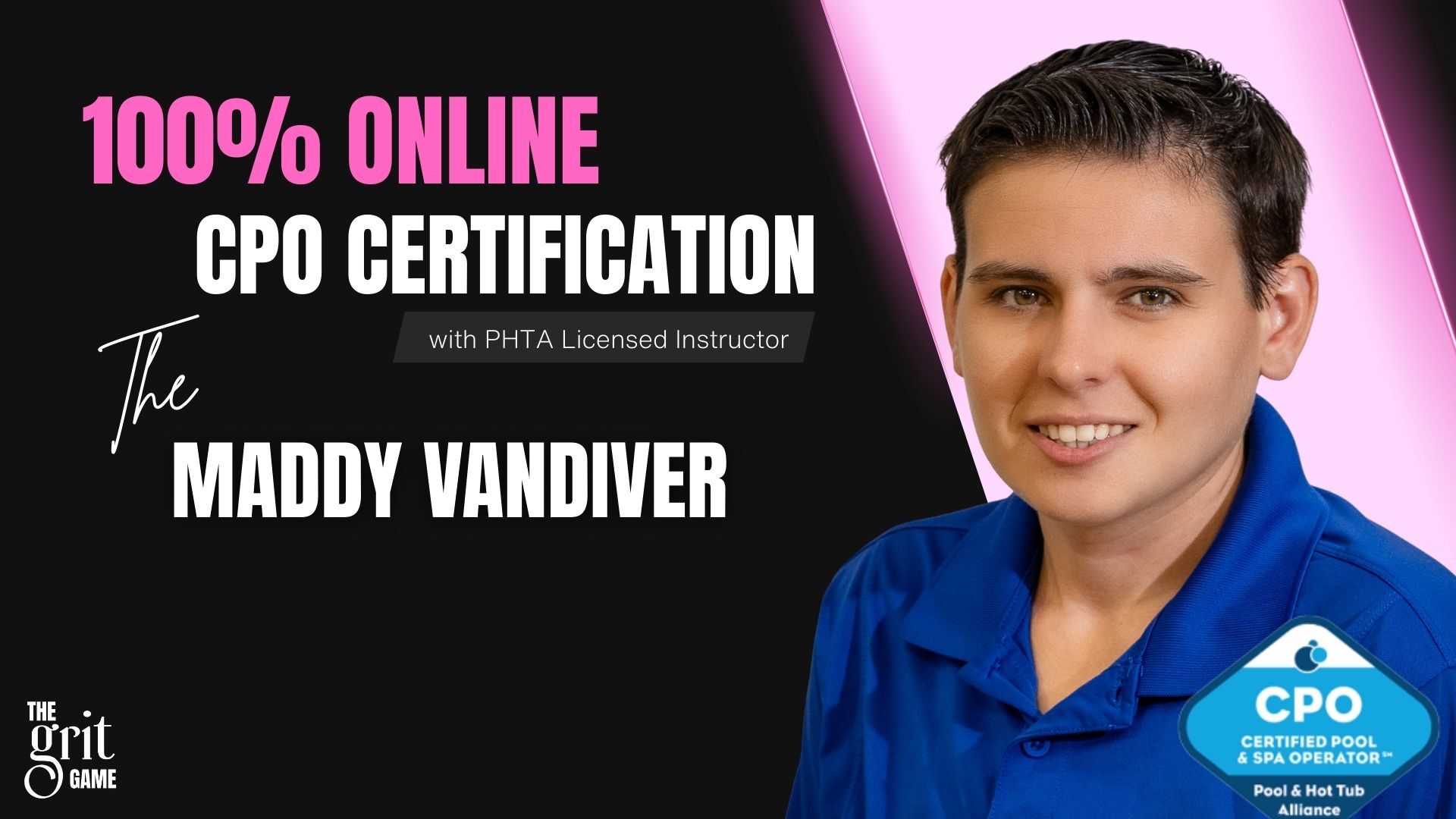 Online CPO Classes the Grit Game Maddy Vandiver