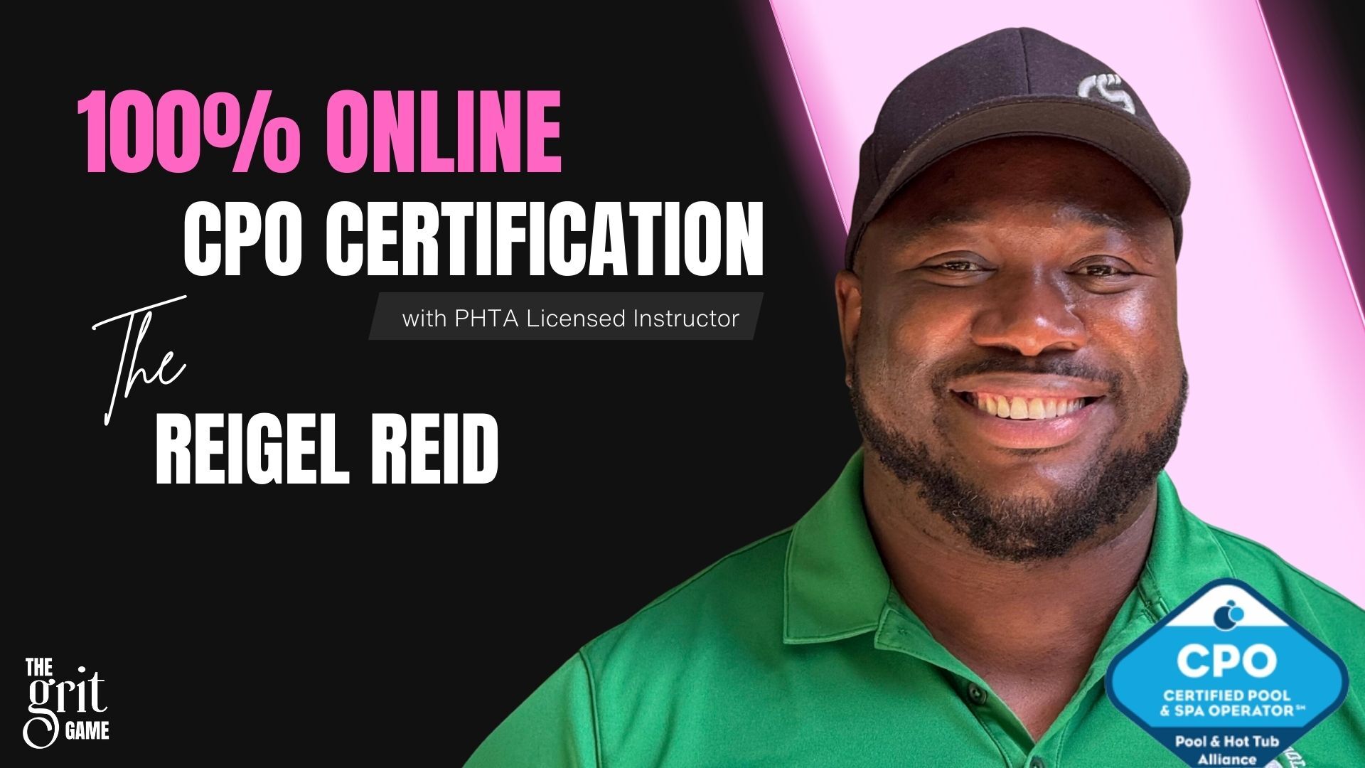 Online CPO Classes the Grit Game Reigel Reid